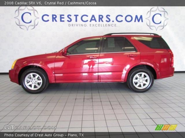 2008 Cadillac SRX V6 in Crystal Red