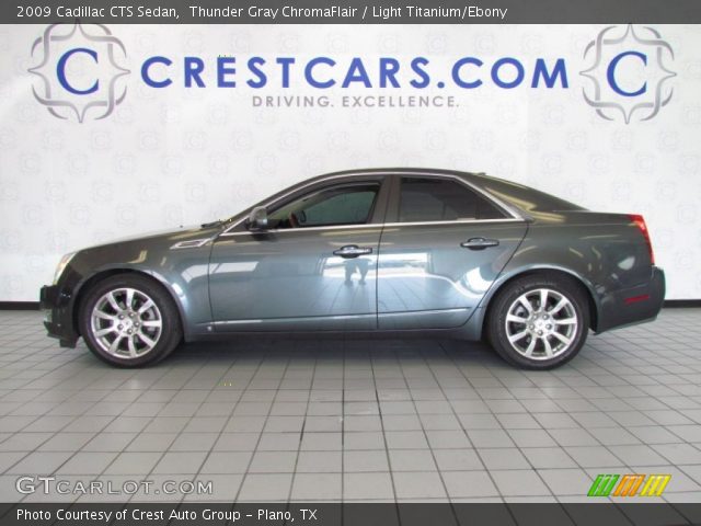 2009 Cadillac CTS Sedan in Thunder Gray ChromaFlair