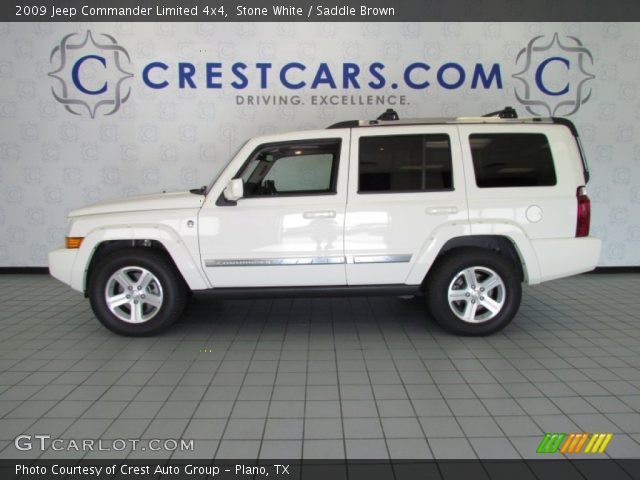 2009 Jeep Commander Limited 4x4 in Stone White