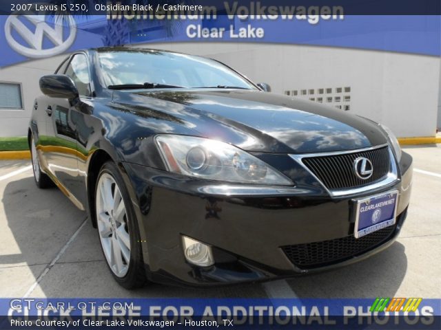 2007 Lexus IS 250 in Obsidian Black