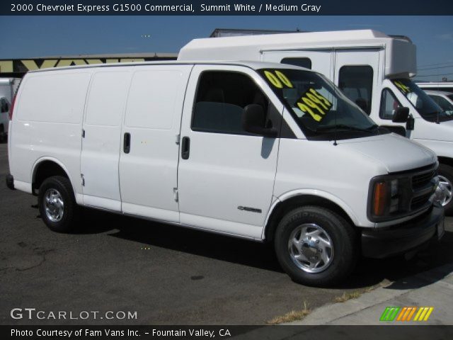 2000 Chevrolet Express G1500 Commercial in Summit White