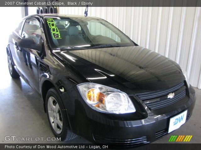 2007 Chevrolet Cobalt LS Coupe in Black