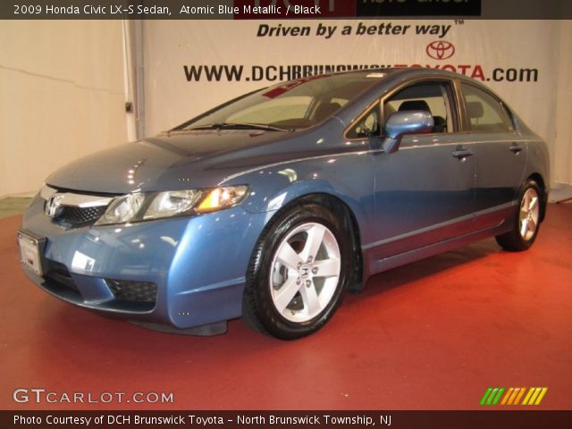 2009 Honda Civic LX-S Sedan in Atomic Blue Metallic