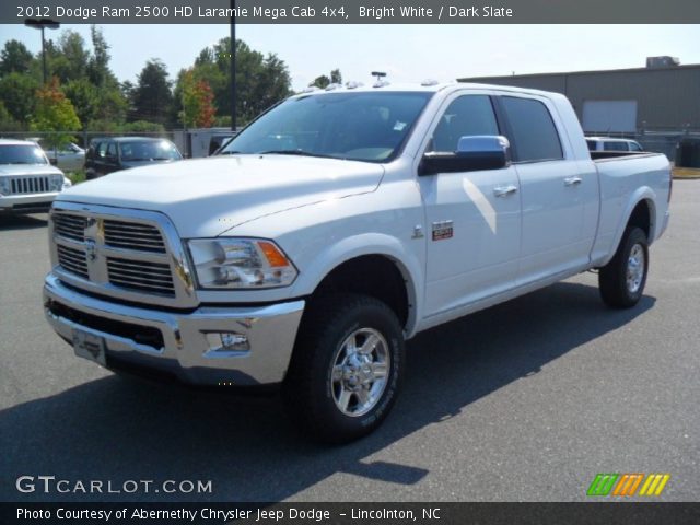 2012 Dodge Ram 2500 HD Laramie Mega Cab 4x4 in Bright White
