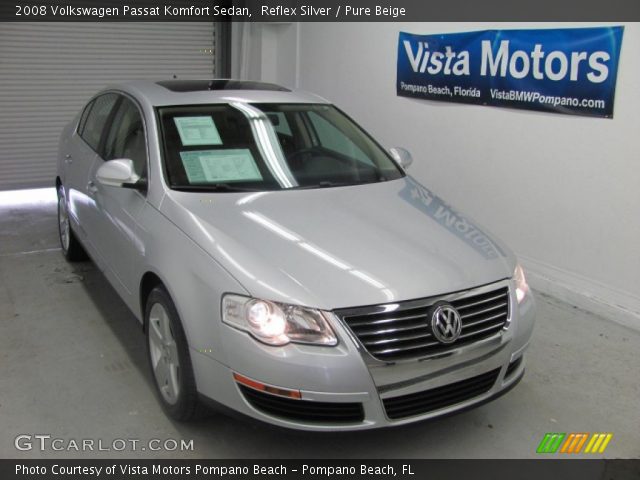 2008 Volkswagen Passat Komfort Sedan in Reflex Silver