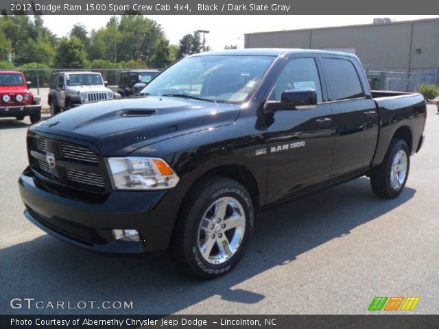 2012 Dodge Ram 1500 Sport Crew Cab 4x4 in Black