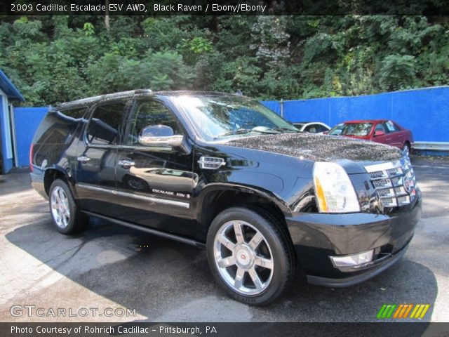 2009 Cadillac Escalade ESV AWD in Black Raven