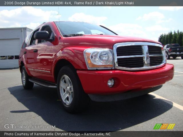 2006 Dodge Durango Limited HEMI 4x4 in Flame Red