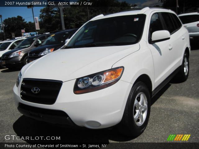 2007 Hyundai Santa Fe GLS in Arctic White