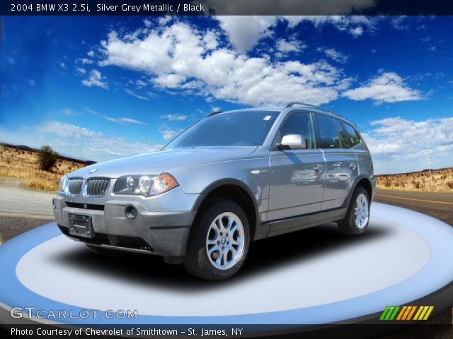2004 BMW X3 2.5i in Silver Grey Metallic