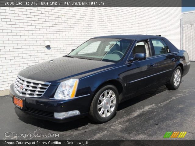 2008 Cadillac DTS  in Blue Chip