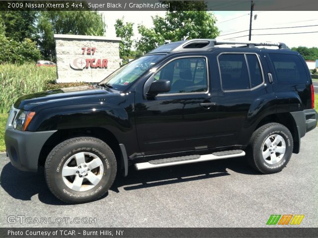 2009 Nissan Xterra S 4x4 in Super Black
