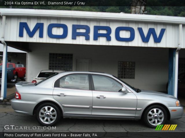 2004 Kia Optima EX V6 in Diamond Silver