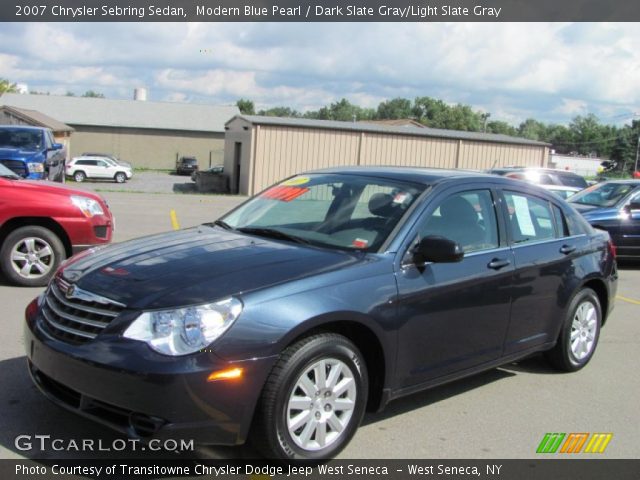 2007 Chrysler Sebring Sedan in Modern Blue Pearl