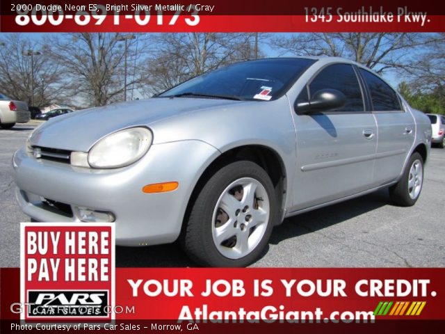 2000 Dodge Neon ES in Bright Silver Metallic