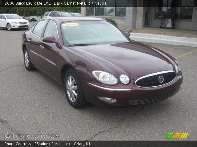 2006 Buick LaCrosse CXL in Dark Garnet Metallic