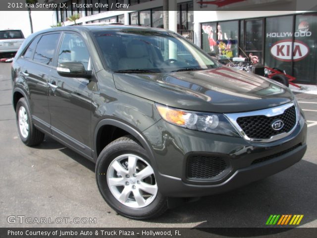 2012 Kia Sorento LX in Tuscan Olive