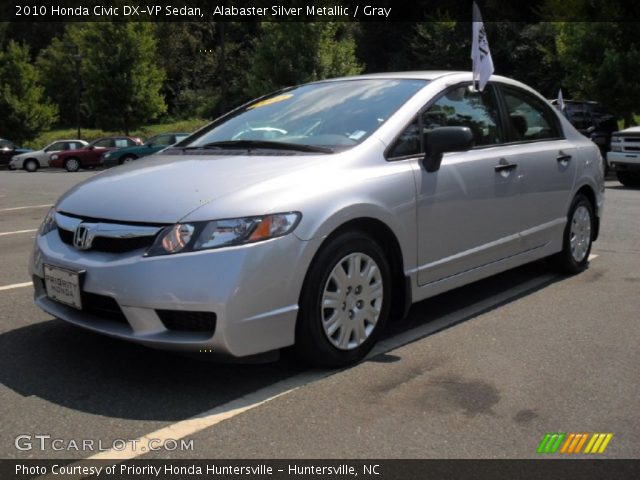 2010 Honda Civic DX-VP Sedan in Alabaster Silver Metallic