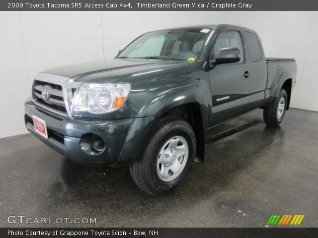 2009 Toyota Tacoma SR5 Access Cab 4x4 in Timberland Green Mica