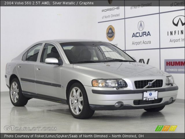 2004 Volvo S60 2.5T AWD in Silver Metallic