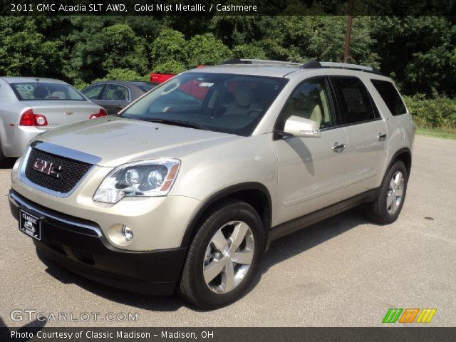 2011 GMC Acadia SLT AWD in Gold Mist Metallic