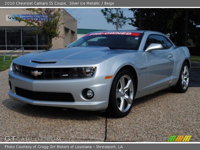 2010 Chevrolet Camaro SS Coupe in Silver Ice Metallic