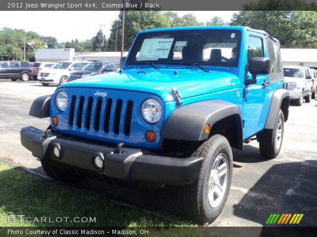 2012 Jeep Wrangler Sport 4x4 in Cosmos Blue