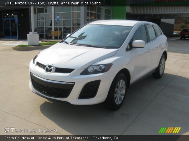 2011 Mazda CX-7 i SV in Crystal White Pearl Mica