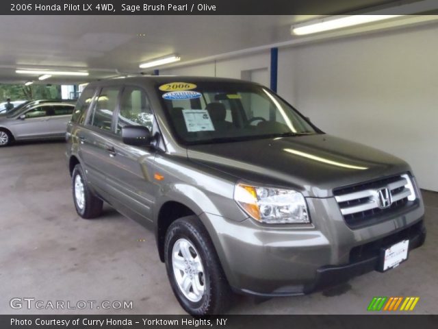 2006 Honda Pilot LX 4WD in Sage Brush Pearl