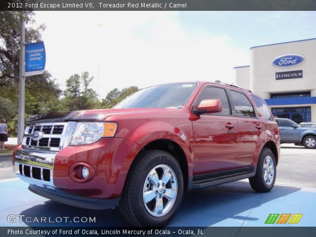 2012 Ford Escape Limited V6 in Toreador Red Metallic