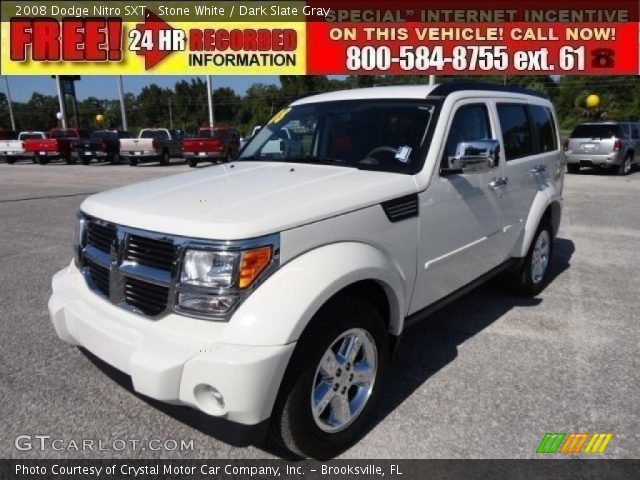 2008 Dodge Nitro SXT in Stone White