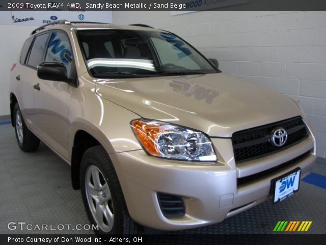 2009 Toyota RAV4 4WD in Sandy Beach Metallic