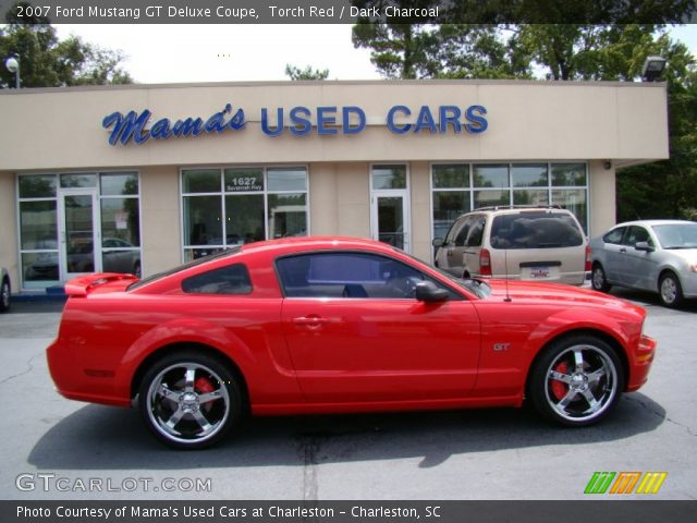 2007 Ford Mustang GT Deluxe Coupe in Torch Red