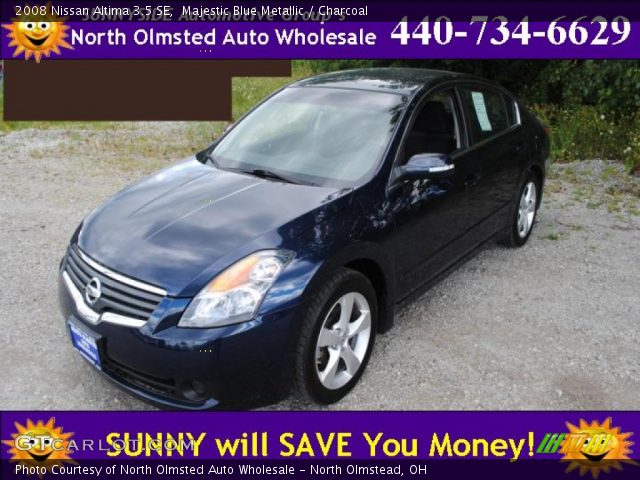 2008 Nissan Altima 3.5 SE in Majestic Blue Metallic