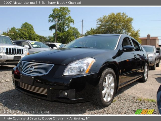 2007 Nissan Maxima 3.5 SL in Super Black