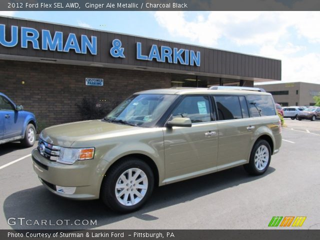2012 Ford Flex SEL AWD in Ginger Ale Metallic