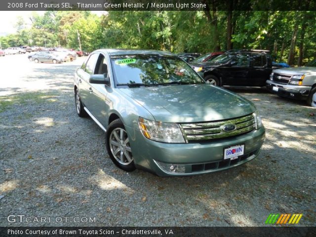 2008 Ford Taurus SEL in Titanium Green Metallic