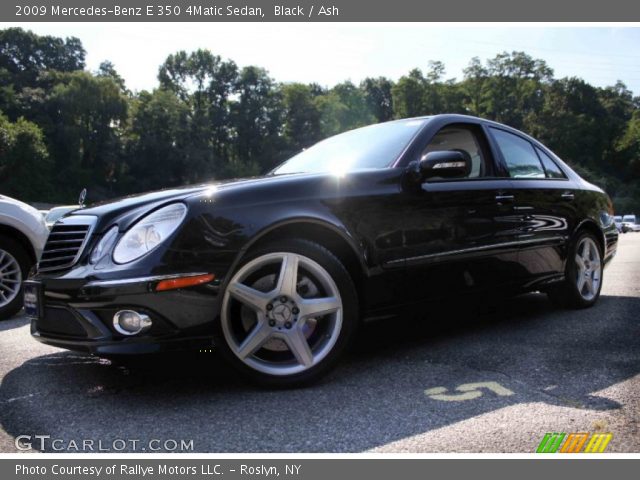 2009 Mercedes-Benz E 350 4Matic Sedan in Black