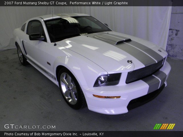 2007 Ford Mustang Shelby GT Coupe in Performance White