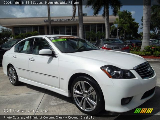 2008 Infiniti M 35 S Sedan in Moonlight White