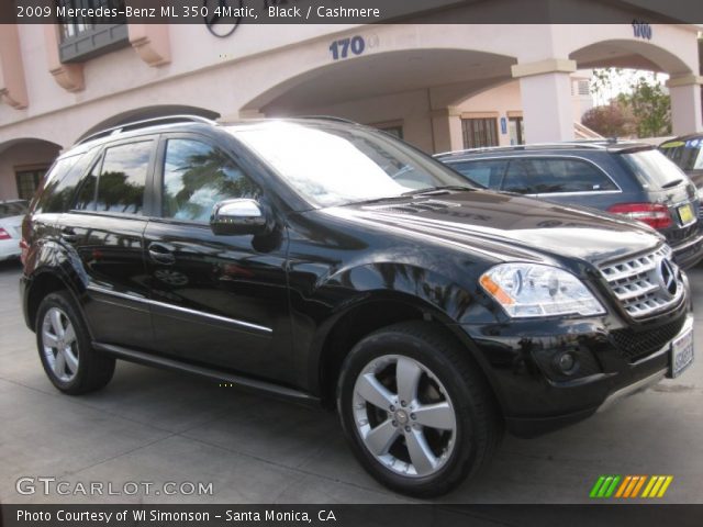 2009 Mercedes-Benz ML 350 4Matic in Black