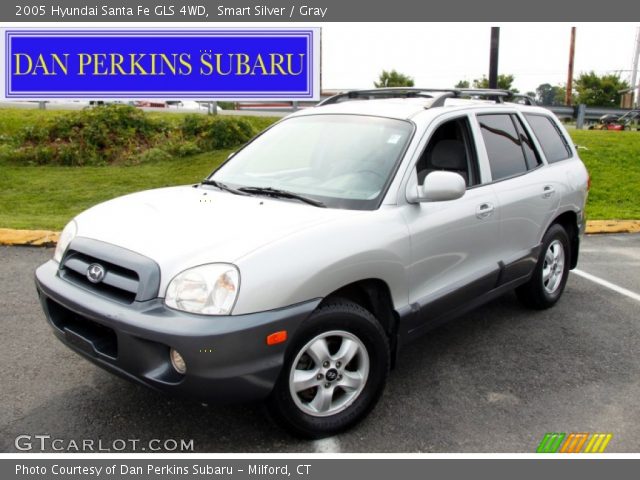 2005 Hyundai Santa Fe GLS 4WD in Smart Silver