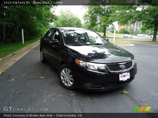 2010 Kia Forte EX in Ebony Black