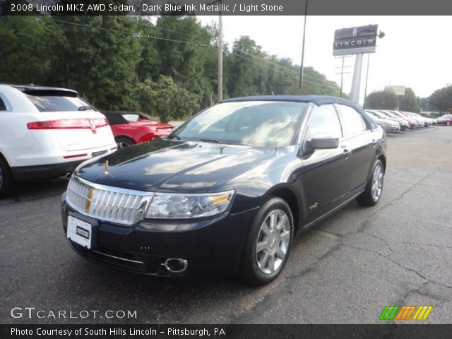 2008 Lincoln MKZ AWD Sedan in Dark Blue Ink Metallic