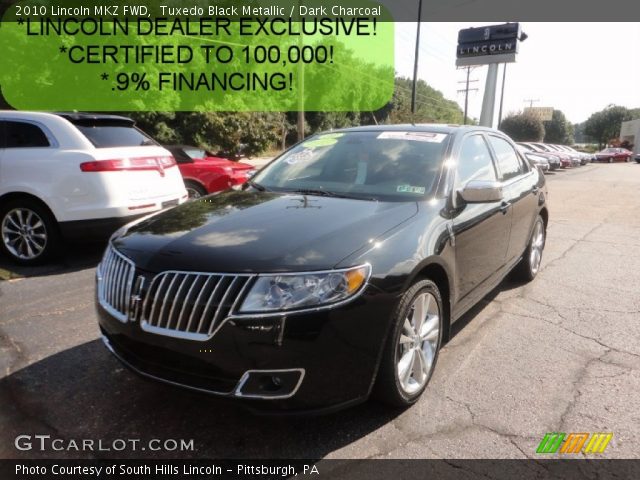 2010 Lincoln MKZ FWD in Tuxedo Black Metallic