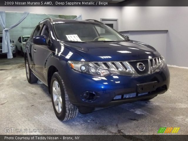 2009 Nissan Murano S AWD in Deep Sapphire Metallic