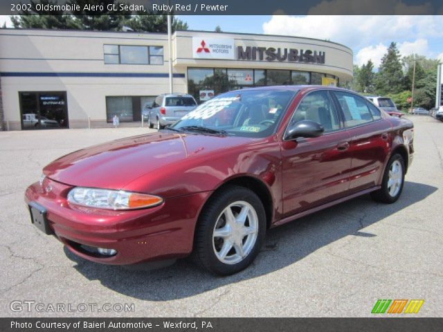 2002 Oldsmobile Alero GL Sedan in Ruby Red