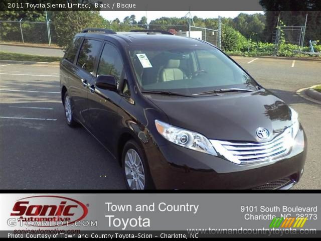 2011 Toyota Sienna Limited in Black