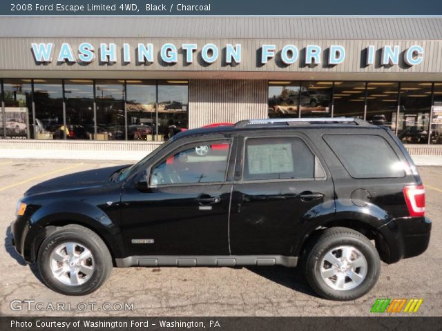 2008 Ford Escape Limited 4WD in Black
