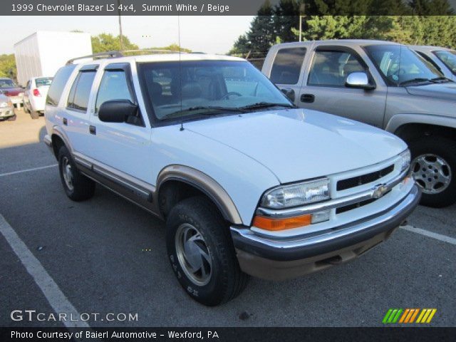 1999 Chevrolet Blazer LS 4x4 in Summit White